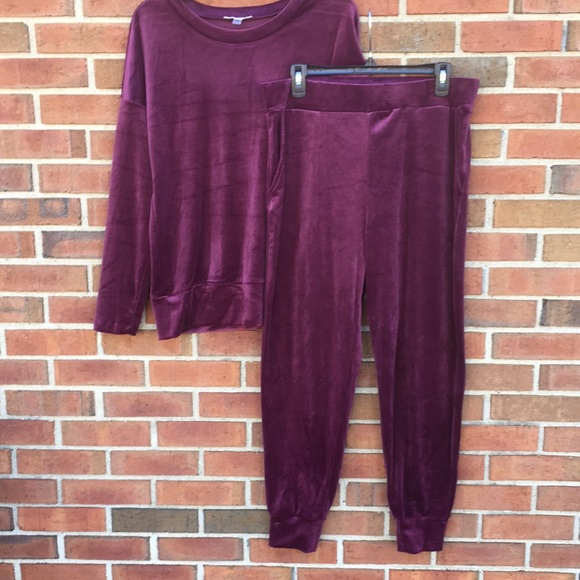 Cable & Gauge Pants & Jumpsuits Cable Gauge Sport Cozy Velour